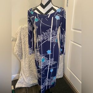 Tori Richard Honolulu midi dress small